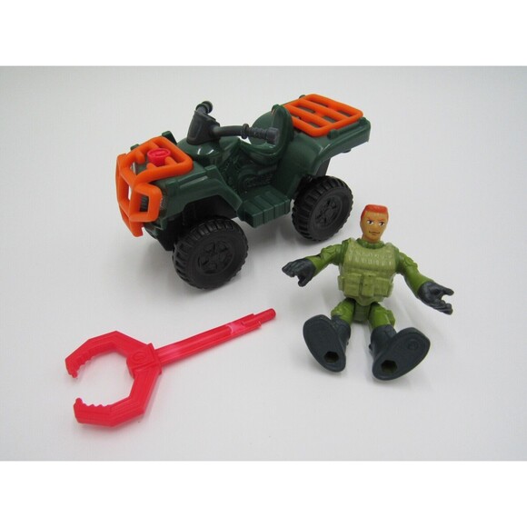 Imaginext Jurassic World ATV & Technician Fisher Price Kidcore Replacement - Picture 3 of 13